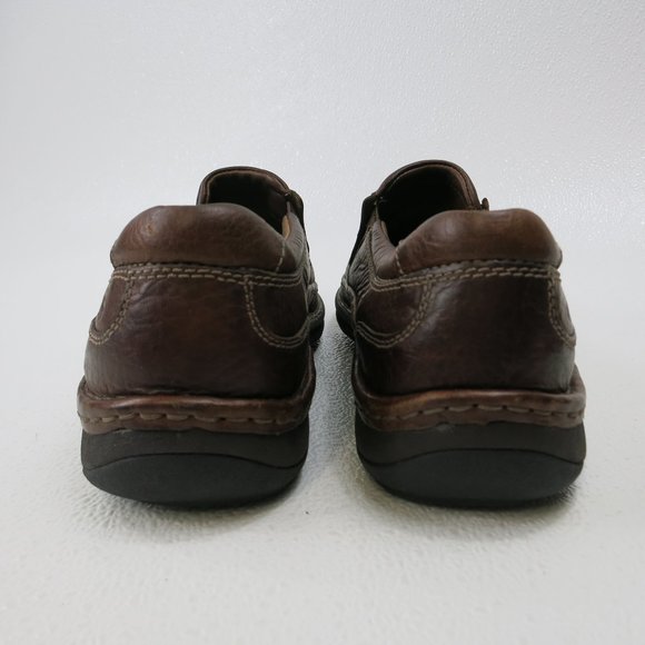Clarks Oil Tanned Leather Casual Dress Loafers Moccasins Footwear Men's sz 10 - Picture 6 of 7